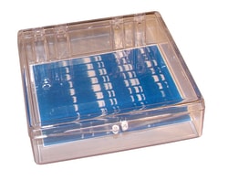 Research Products International Corp&nbsp;Mini-Blotting Containers, 11.5 x 11.5 x 3.5cm, Clear, 6 per Case