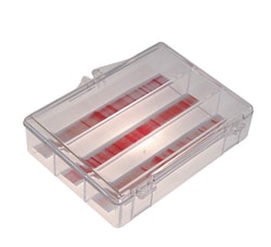 Research Products International Corp Mini-Strip Blotting Box, 3 Lanes, 7.3 x 1.6 x 1.3cm, 5 per Package
