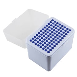 Research Products International Corp Replacement Empty Cell Rack with Lid for 248793, 1250 ul Tips, 8/pack