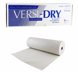 Research Products International Corp Versi-Dry Lab Soakers, Standard Absorbant, White, 20 Inch x 100 Foot Roll