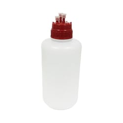 Research Products International Corp&nbsp;M-Vac Jr. Vacuum Bottle, 2 Liter with Cap and Barb Fittings