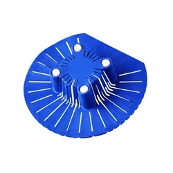 Research Products International Corp Spinbar Magnetic Sink Strainer, Blue,