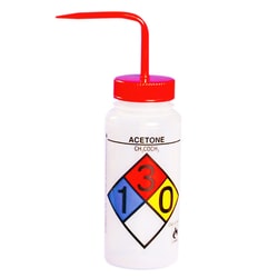 Research Products International Corp Right-To-Know Safety Wash Bottles,