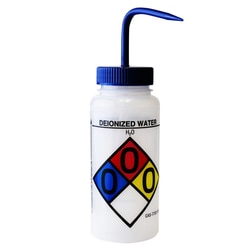 Research Products International Corp Right-To-Know Safety Wash Bottles,