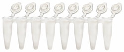 Research Products International Corp UltraFlux Rigid 0.2mL PCR Tube Strips, White, 960pk
