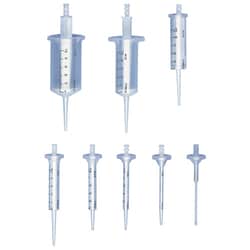 Research Products International Corp&nbsp;Plastic Syringes for Repetitive Dispensers, Sterile, 50ml Capacity, 25 per Case