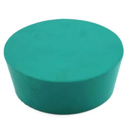 Research Products International Corp&nbsp;Laboratory Grade Rubber Stoppers, Green Neoprene Rubber, Size #12, 5 per Pack