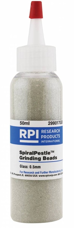 Research Products International Corp SprialPestle Grinding Beads, 50ml,