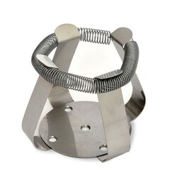 Research Products International Corp Ohaus Flask Clamp, Stainless Steel, 1 L