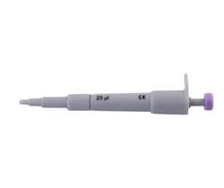 Research Products International Corp Mini-Pipettor, 25ul, Gray with Purple Plunger