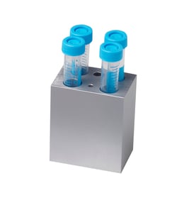 Research Products International Corp&nbsp;Block for MyBlock Mini Dry Bath, Holds 4 x 15 ml Tubes