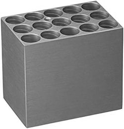 Research Products International Corp Mini Dry Bath Block, Holds 15 x 12-13mm