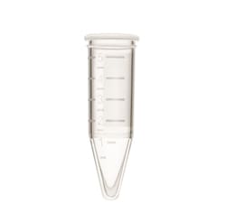 Research Products International Corp 5ml MacrewTube, Natural, 200 per package,
