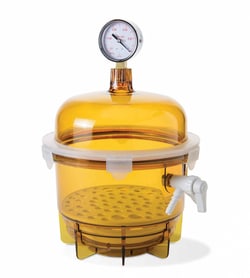 Research Products International Corp Lab Companion, Vacuum Desiccator, 6 L Amber