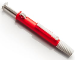 Research Products International Corp&nbsp;Fast-Release Pipette Pump, Red, Fits Pipettes Up to 25 ml