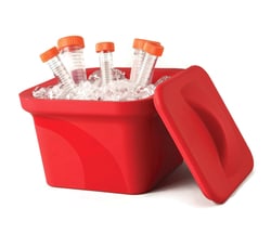 Research Products International Corp Magic Touch 2 Ice Pan, Red, 1 Liter