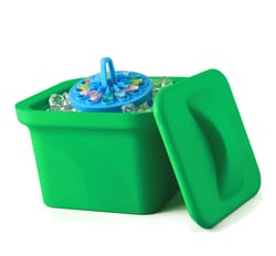Research Products International Corp Magic Touch 2 Ice Pan, Green, 1 Liter Capacity