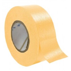 Research Products International Corp Time Tape, Tan, 1 Inch Core, 3/4 Inch Wide, 500 Inch Roll, 6 Rolls per Case