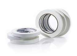 Research Products International Corp Write-On Label Tape, White, 1/2 Inch Roll