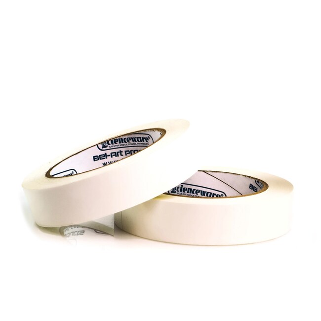 Research Products International Corp WriteOn Label Tape, White, 1 Inch