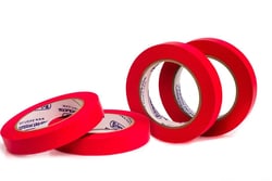 Research Products International Corp Write-On Label Tape, Red, 3/4 Inch Roll