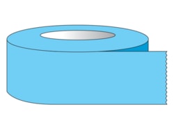 Research Products International Corp RPI Color Coded Multi-Purpose Laboratory Tape, 3 Inch Core, 1/2 Inch Wide, 2,160 Inches per Roll, Blue