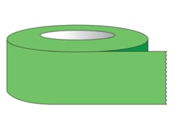Research Products International Corp RPI Color Coded Multi-Purpose Laboratory Tape, 3 Inch Core, 1/2 Inch Wide, 2,160 Inches per Roll, Green