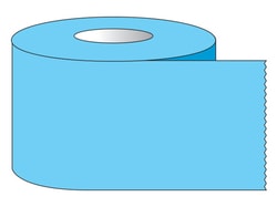 Research Products International Corp RPI Color Coded Multi-Purpose Laboratory Tape, 1 Inch Core, 3/4 Inch Wide, 500 Inches per Roll, Blue