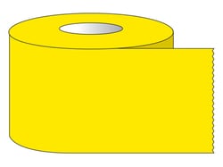 Research Products International Corp RPI Color Coded Multi-Purpose Laboratory Tape, 1 Inch Core, 3/4 Inch Wide, 500 Inches per Roll, Yellow