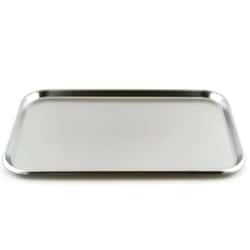 Research Products International Corp Stainless Steel Oblong Tray, 19 1/8
