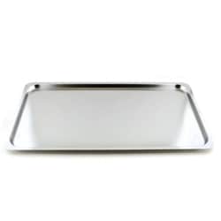 Research Products International Corp&nbsp;Stainless Steel Oblong Tray, 25 x 15 x 5/8 Inches