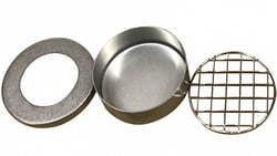 Research Products International Corp&nbsp;Individual Feeder Dish and Screen, Rat
