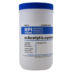 Research Products International Corp n-Acetyl-L-cysteine, 500 Grams, Quantity: