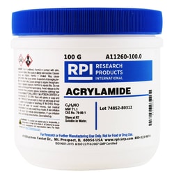 Research Products International Corp Acrylamide, 100 Grams