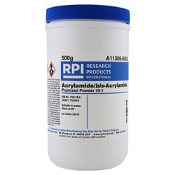 Research Products International Corp&nbsp;Acrylamide/bis-Acrylamide, Premixed Powder 29:1 Ratio, 500 Grams