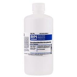 Research Products International Corp Acrylamide/bis-Acrylamide, 37.5:1 Ratio Solution, 500 Milliliters