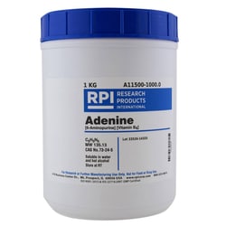 Research Products International Corp Adenine [6-Aminopurine] [Vitamin B4] USP, 1 KG