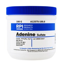 Research Products International Corp Adenine Sulfate, 100 G
