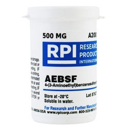 Research Products International Corp&nbsp;AEBSF [4-(2-Aminoethyl)-benzenesulfonyl fluoride, HCl], 500 Milligrams