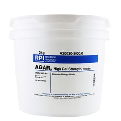 Research Products International Corp Agar, High Gel Strength, Powder, 2 Kilograms
