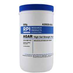 Research Products International Corp Agar, High Gel Strength, Powder, 500
