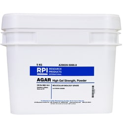 Research Products International Corp Agar, High Gel Strength, Powder, 5