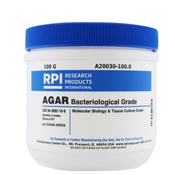 Research Products International Corp&nbsp;Agar, Bacteriological Grade, 100 Grams