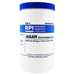Research Products International Corp Agar, Bacteriological Grade, 500 Grams,