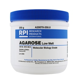 Research Products International Corp Agarose, Low Melt Temperature, 250 Grams