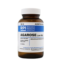 Research Products International Corp Agarose, Low Melt Temperature, 50 Grams