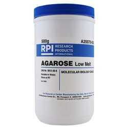 Research Products International Corp Agarose, Low Melt Temperature, 500 Grams