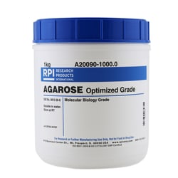 Research Products International Corp Agarose, for Routine Gel Electrophoresis, Molecular Biology Grade, High Gel Strength, 1 Kilogram