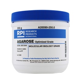 Research Products International Corp Agarose, for Routine Gel Electrophoresis, Molecular Biology Grade, High Gel Strength, 250 Grams