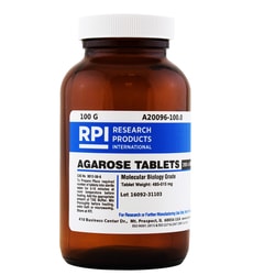 Research Products International Corp Agarose 500mg Tablets, 200 Tablets (100 Grams)